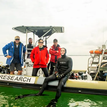 Multiple Stakeholders On Research Vessel